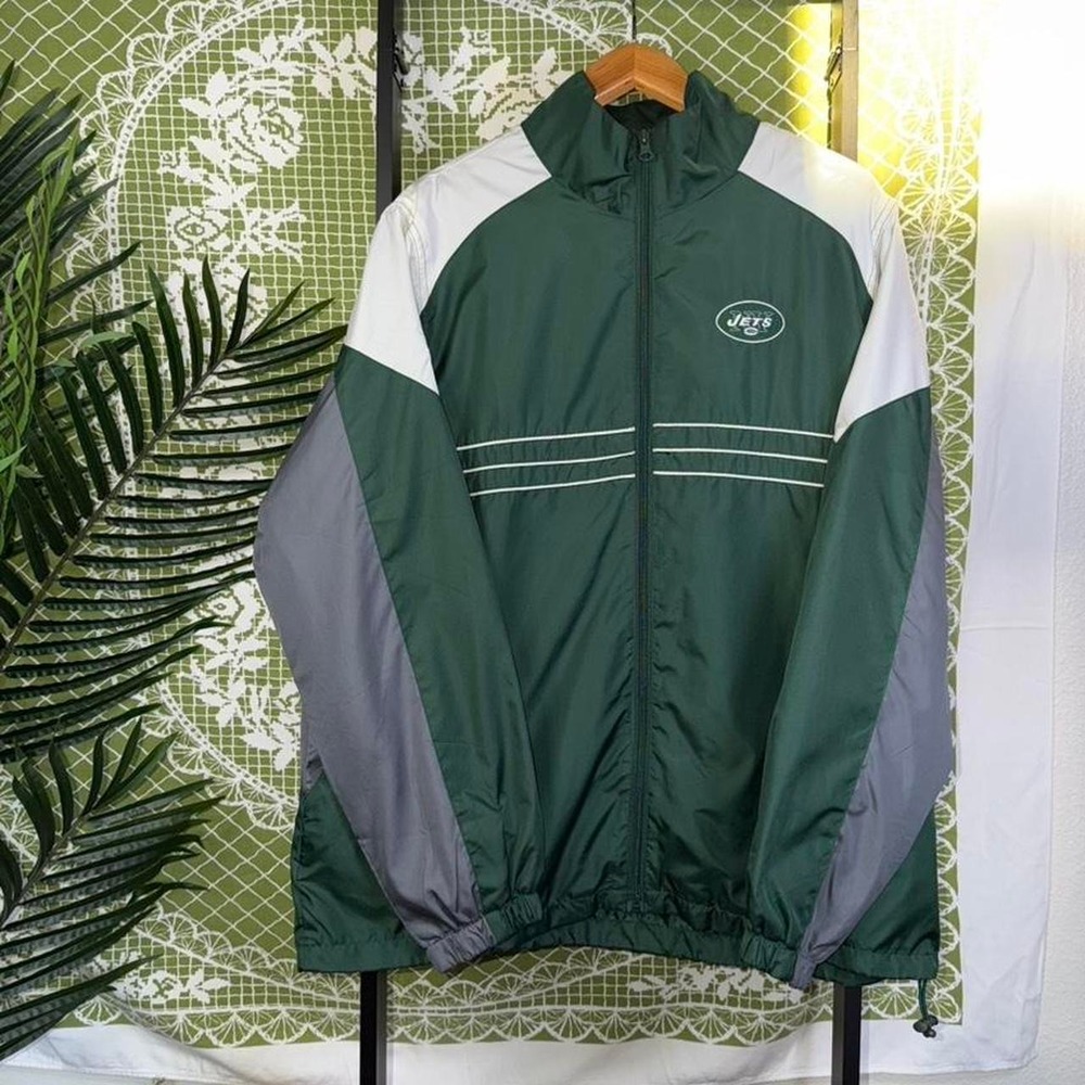 Vintage Reebok New York Jets Windbreaker - Sports Illustrated SI Edition - La...